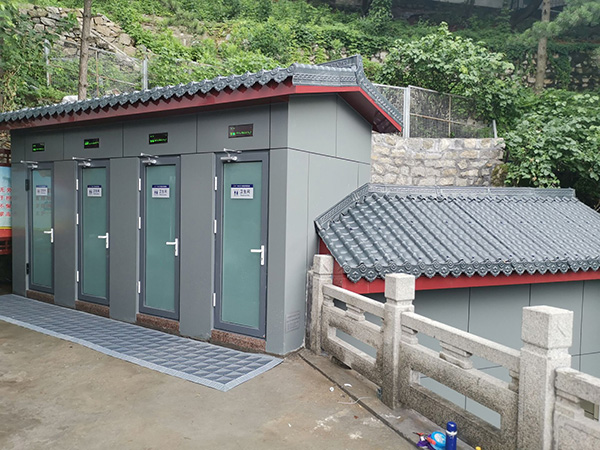泰山仿古造型零排放循环冲水厕所